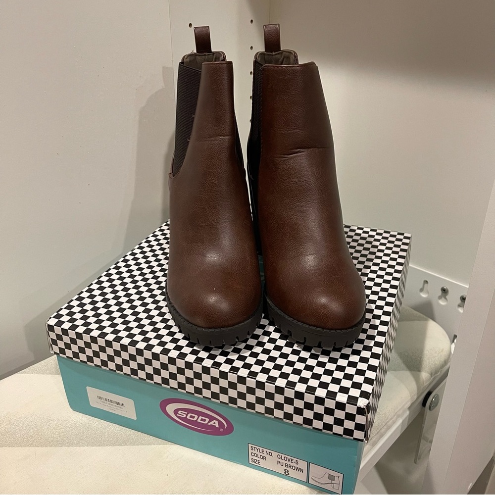 COPY - Soda Brown boots